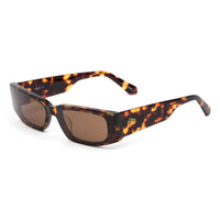 SITO round eyeglasses with a patterned frame, featuring amber-colored lenses.
