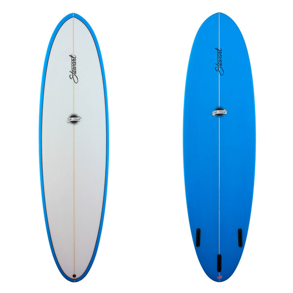 Stewart Surfboards 7'0" Funboard (7'0", 22", 2 3/4") B123238 POLY