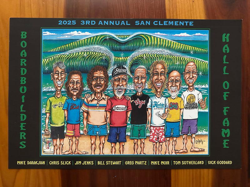 Bill Stewart Inducted into San Clemente Boardbuilders Hall of Fame