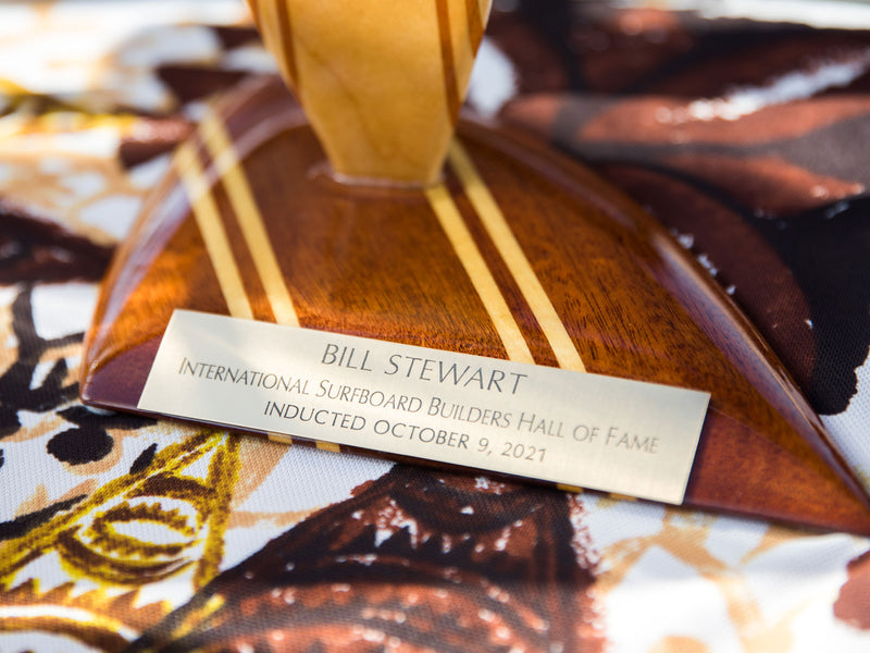 Bill Stewart Inducted into International Surfboard Builders Hall of Fame