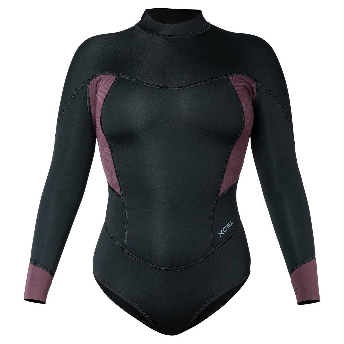 XCEL WOMEN'S AXIS LONG SLEEVE BACK ZIP CHEEKY CUT SPRING SUIT 2MM