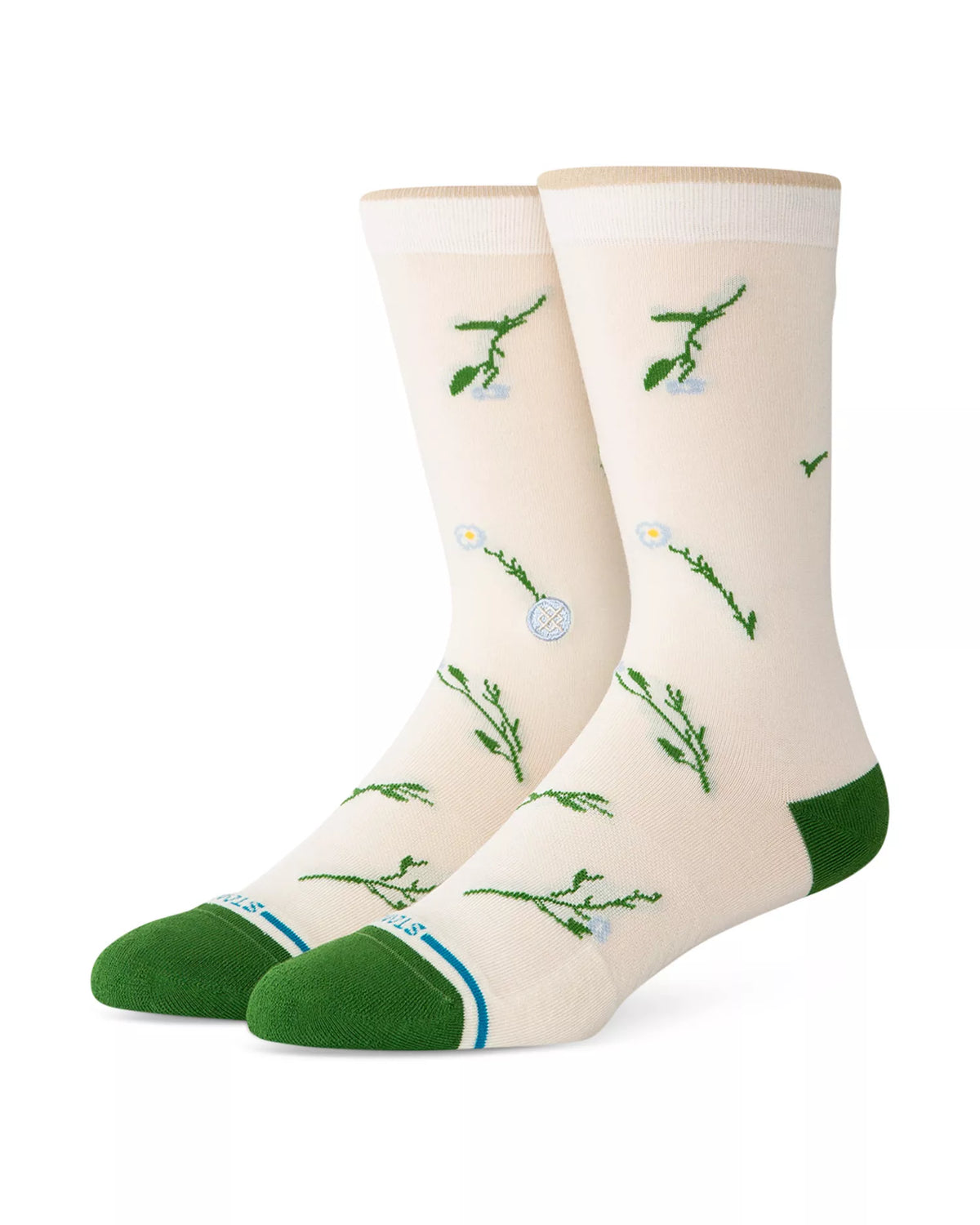 STANCE WILDFLOWER WOMEN'S SOCKS IVORY