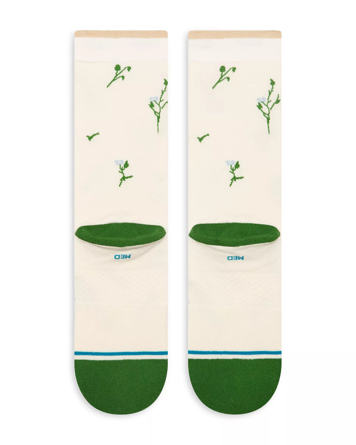 STANCE WILDFLOWER WOMEN'S SOCKS IVORY