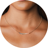 LOTUS & LUNA GODDESS NECKLACE