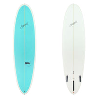 Stewart Mid-Length 7'0" 2FUN (7'0", 22", 2 3/4") B#129581 with a blue panel on the deck