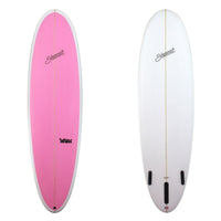 Stewart Mid-Length 7'2" 2FUN (7'2", 22", 2 3/4") B#128487 with a pink deck