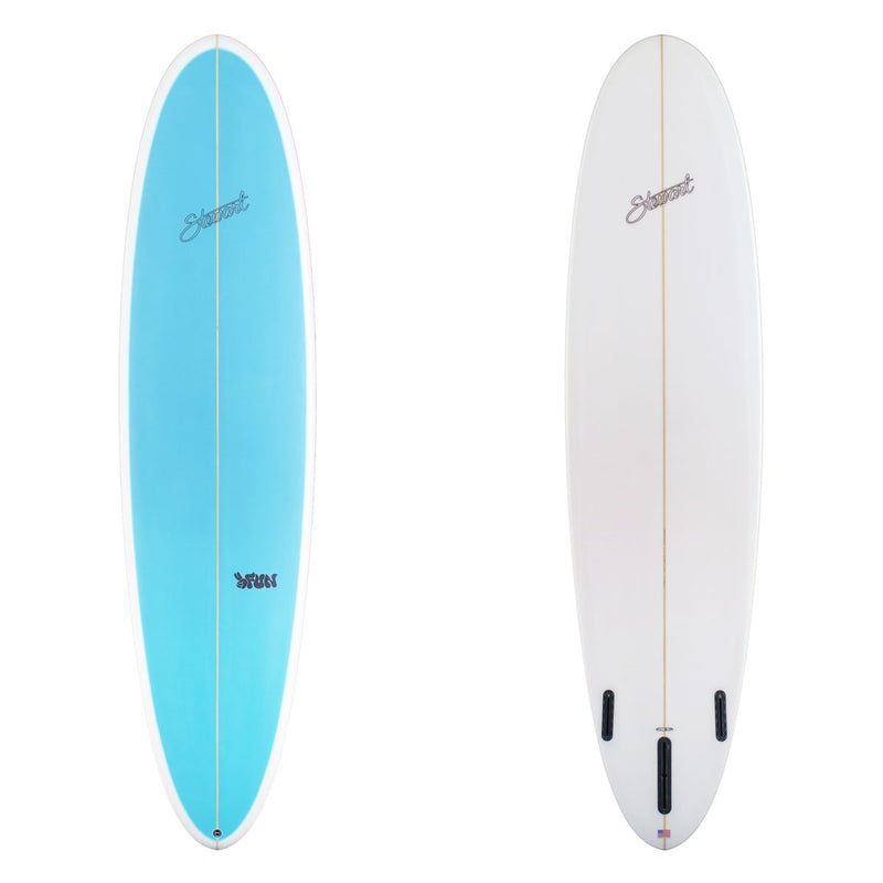 stewart 2fun midlength with blue deck panel 