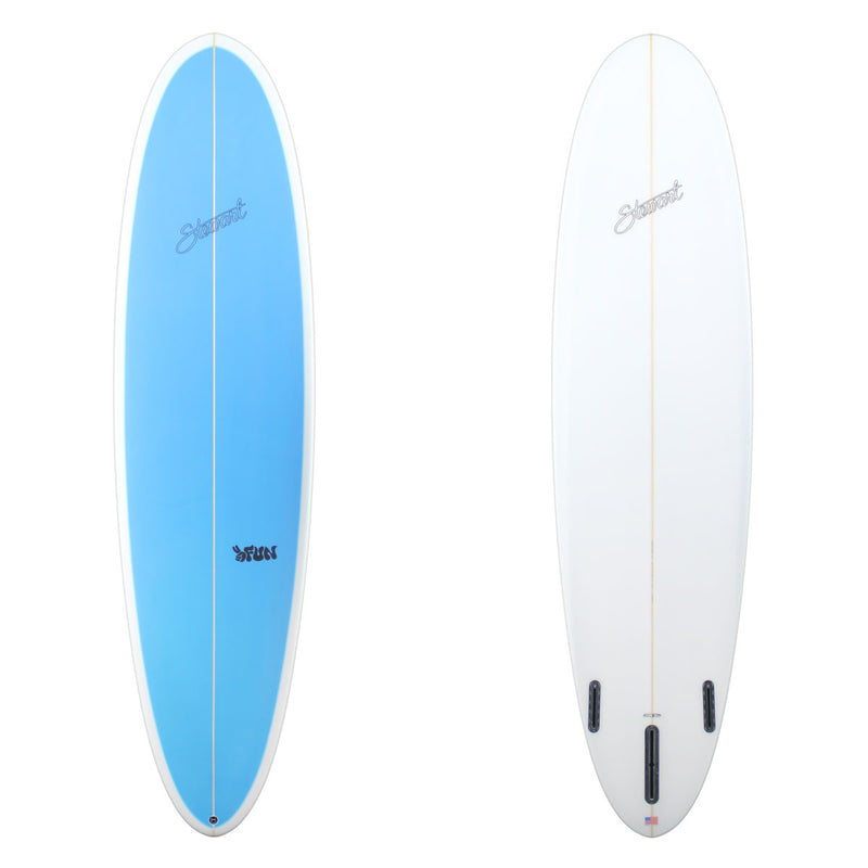 2fun midlength with blue deck panel 