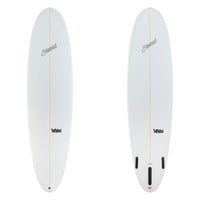 Stewart Mid-length 7'6" 2FUN (7'6", 22 1/2", 3") B#129505 clear and sanded only