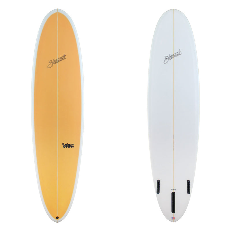 7'6" 2FUN (7'6", 22 1/2", 3") B#129866 with sunburst deck panel