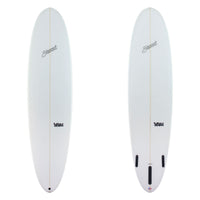 Stewart Mid-length 7'8" 2FUN (7'8", 22 3/4", 3") B#130073 clear and sanded only with black logos