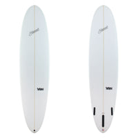 Stewart Mid-Length 8'0" 2FUN (8'0", 23", 3 1/8") B#130075 clear and sanded only with black logos