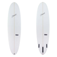 Stewart Midlength 7'0" 2FUN (7'0", 22", 2 3/4") B#130199 All clear with black logos. Sand Only.