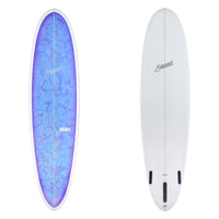stewart 2fun mid length with purples and blue deck swirl 