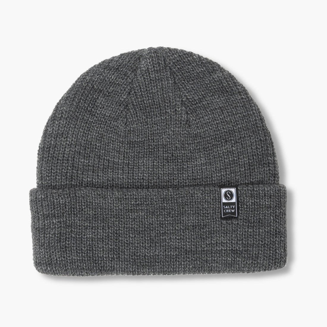 SALTY CREW ALPHA BEANIE CHARCOAL HEATHER