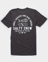 SALTY CREW LATERAL LINE STANDARD S/S TEE BLACK