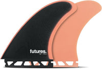 FUTURES FINS T2 FG TWIN- INDIGO/ROSE