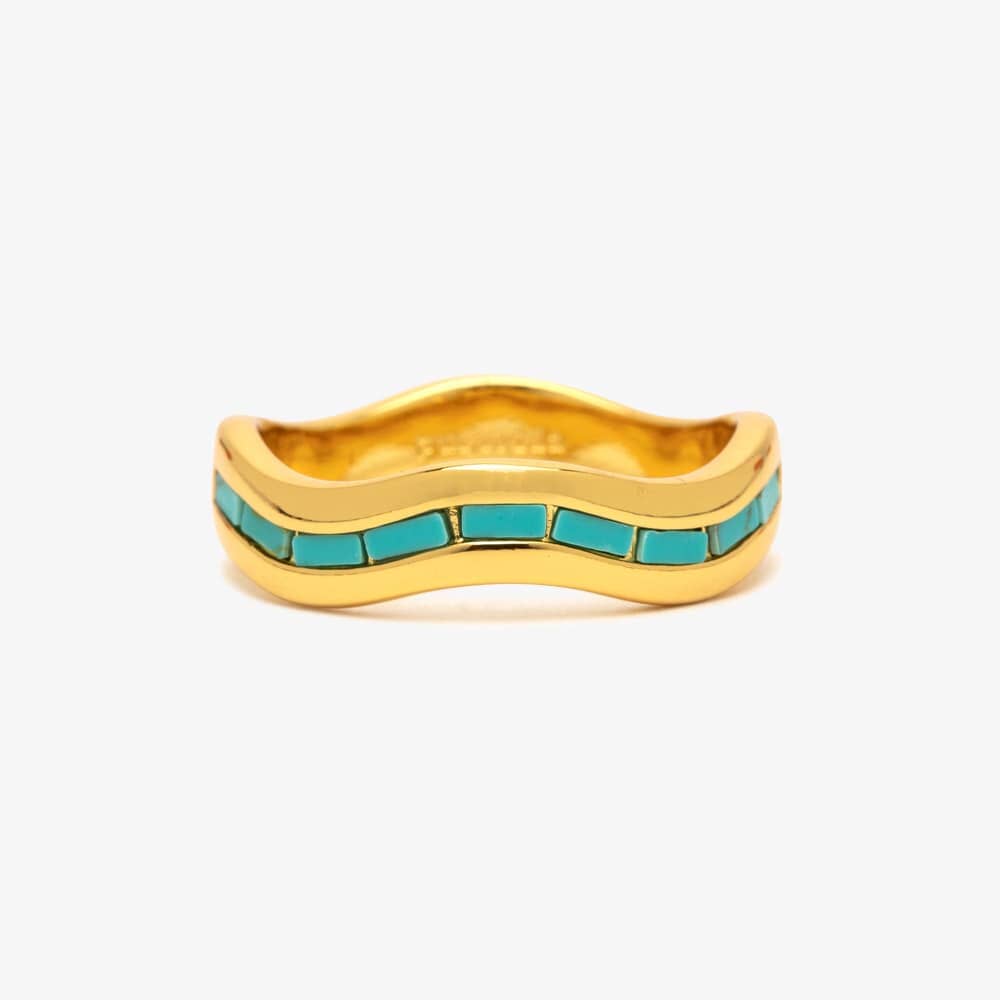 PURA VIDA RINGS - TURQUOISE TIDES