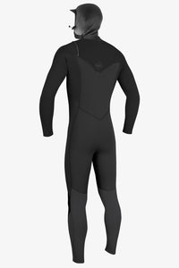 O'NEILL HYPERFREAK 4/3 CHEST ZIP FULL WETSUIT WITH HOOD