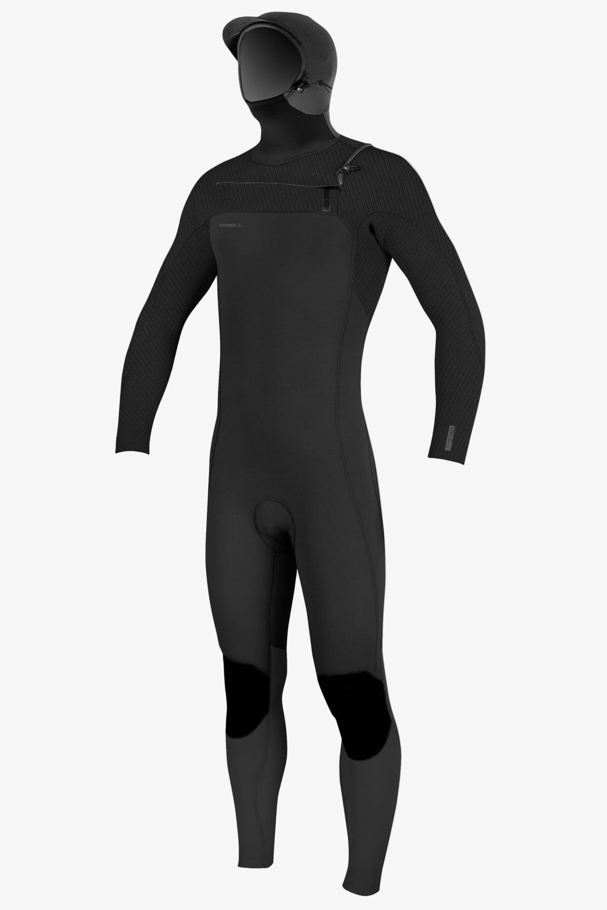 O'NEILL HYPERFREAK 4/3 CHEST ZIP FULL WETSUIT WITH HOOD