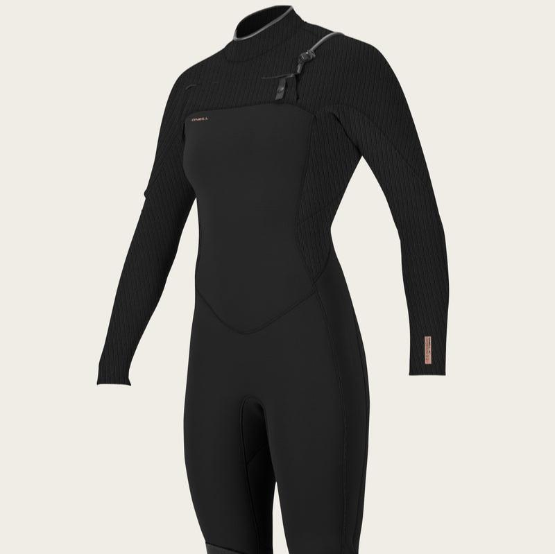 O'NEILL WOMENS HYPERFREAK 4/3 CHEST ZIP FULL WETSUIT