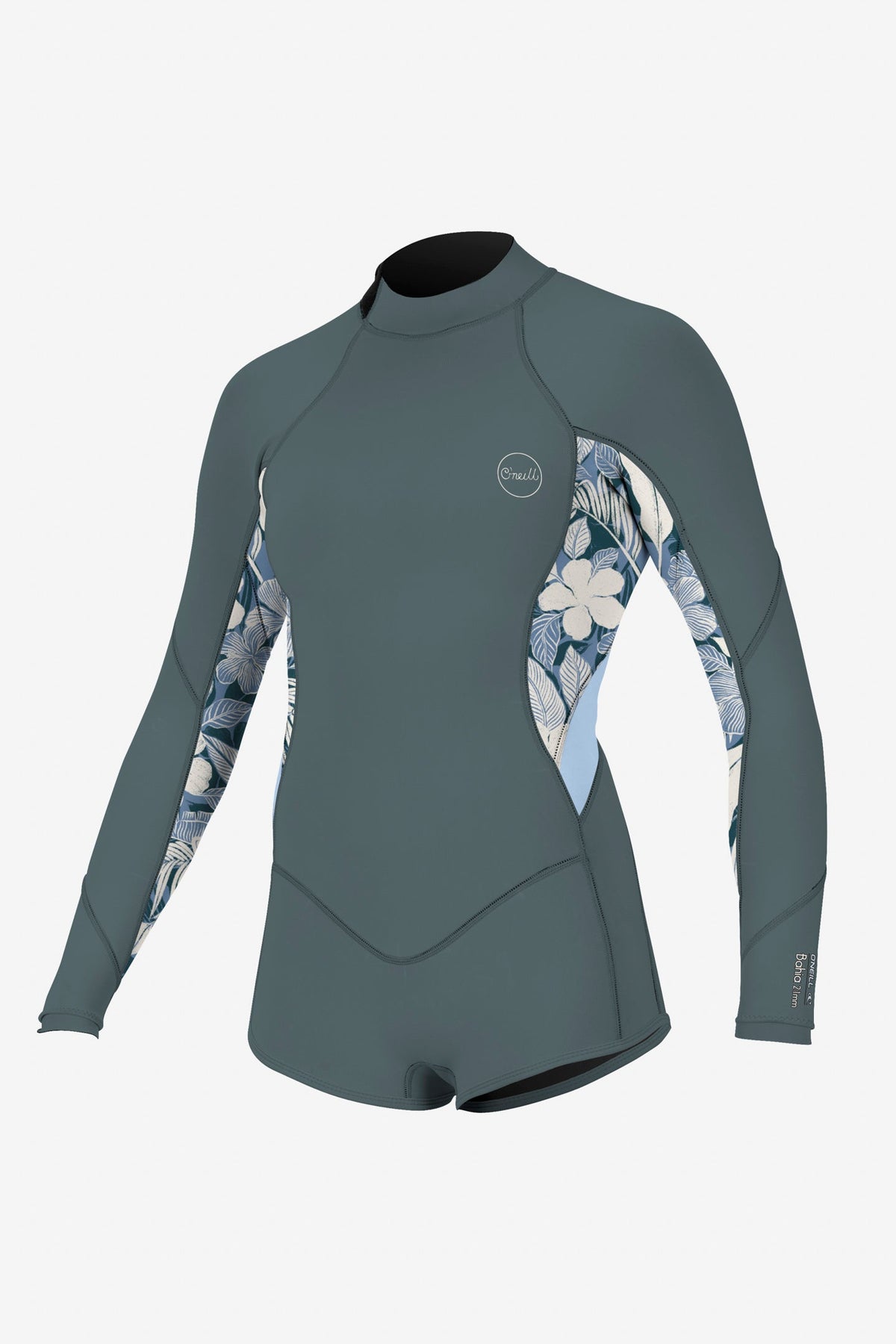 O'NEILL GIRLS BAHIA 2/1  BACK ZIP L/S SURFSUIT