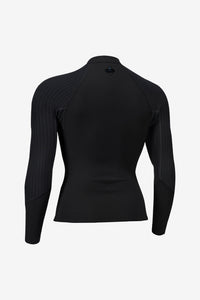 O'NEILL WOMENS HYPERFREAK 2MM FRONT ZIP JACKET