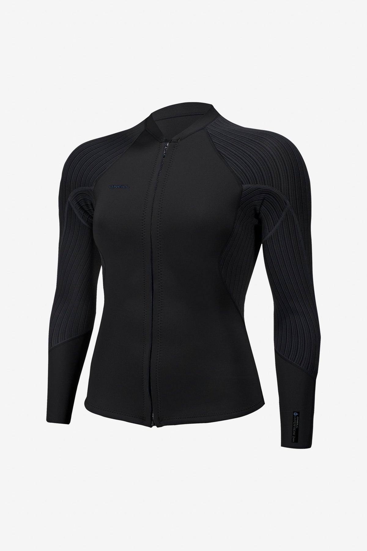 O'NEILL WOMENS HYPERFREAK 2MM FRONT ZIP JACKET