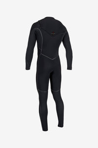 Black wetsuit on a white background
