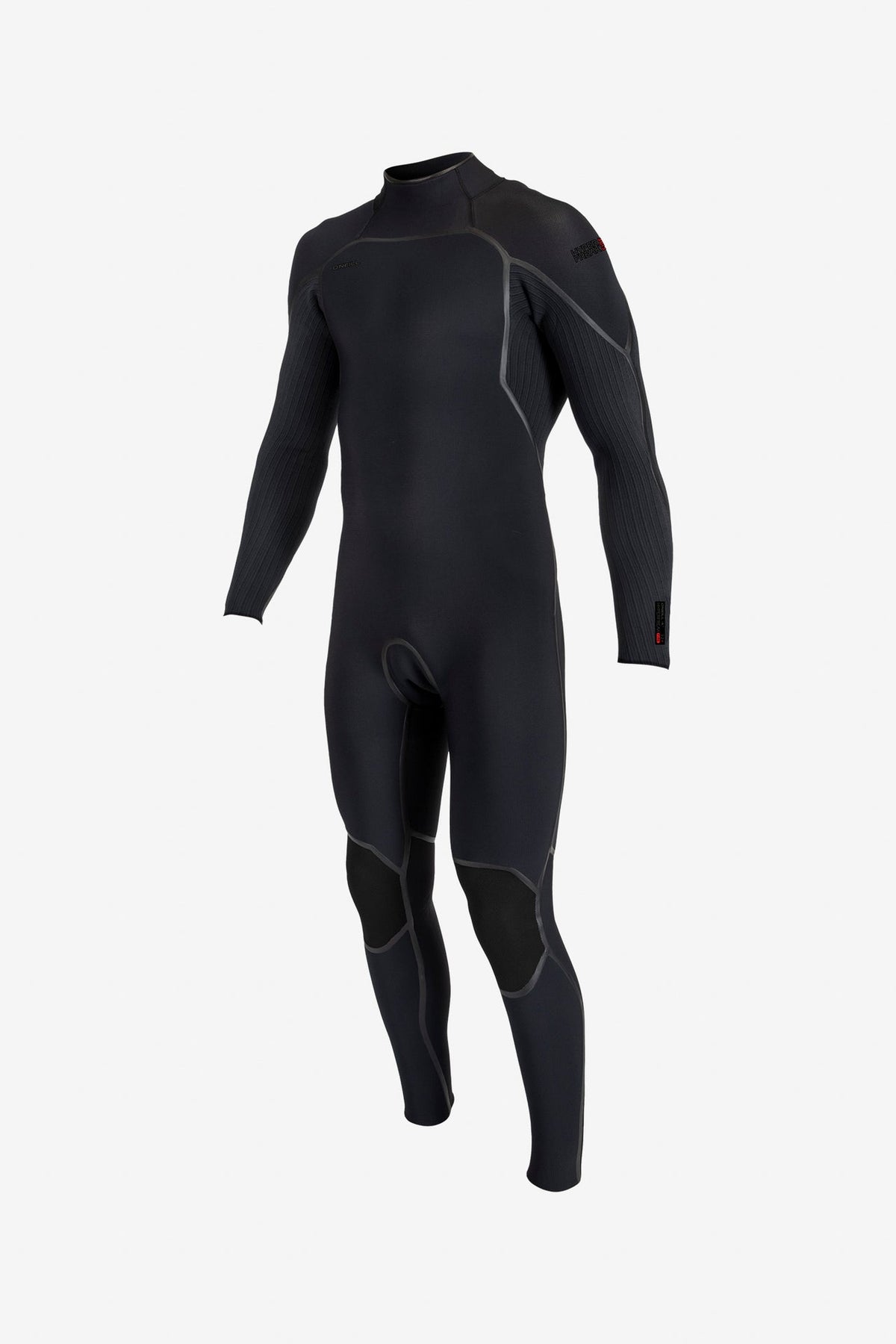O'NEILL HYPERFREAK FIRE 3/2 BACK ZIP FULL WETSUIT BLACK