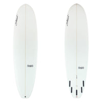 Stewart Mid-Length 7'0" (949) (7'0", 22", 2 3/4") B#129528 clear and sanded only with black logos 