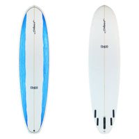 Stewart Mid-Length 7'6" (949) (7'6", 22 1/2", 2 7/8") B#130077 with blue acid splash panels on the deck rails