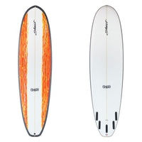 stewart 949 mid length with roange flame rail panels 