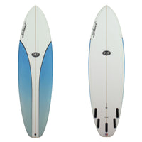 Stewart 6'6" 949-Comp Shortboard with blue fades on deck (6'6", 21", 2 3/4") B#128203