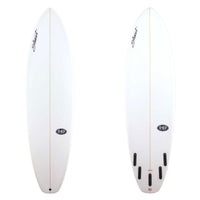 Stewart shortboard 7'0" 949-Comp (7'0", 22", 2 3/4") B#129190 all white