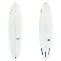 Stewart Mid-Length 7'6" 949-Comp (7'6", 22 1/2", 2 7/8") B#129480 clear and sanded only