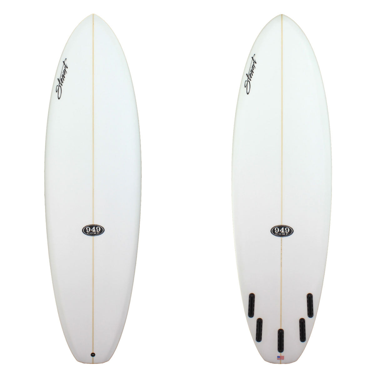 Stewart 7'0" 949-Comp (7'0", 22", 2 3/4") B#127942 Sanded Clear