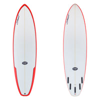 Stewart Mid-Length 7'0" 949-Comp (7'0", 22", 2 3/4") B#129189 with red rails