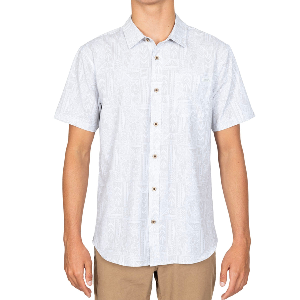 STEWART MEN'S SIXIY-ONE WOVEN BUTTON-UP