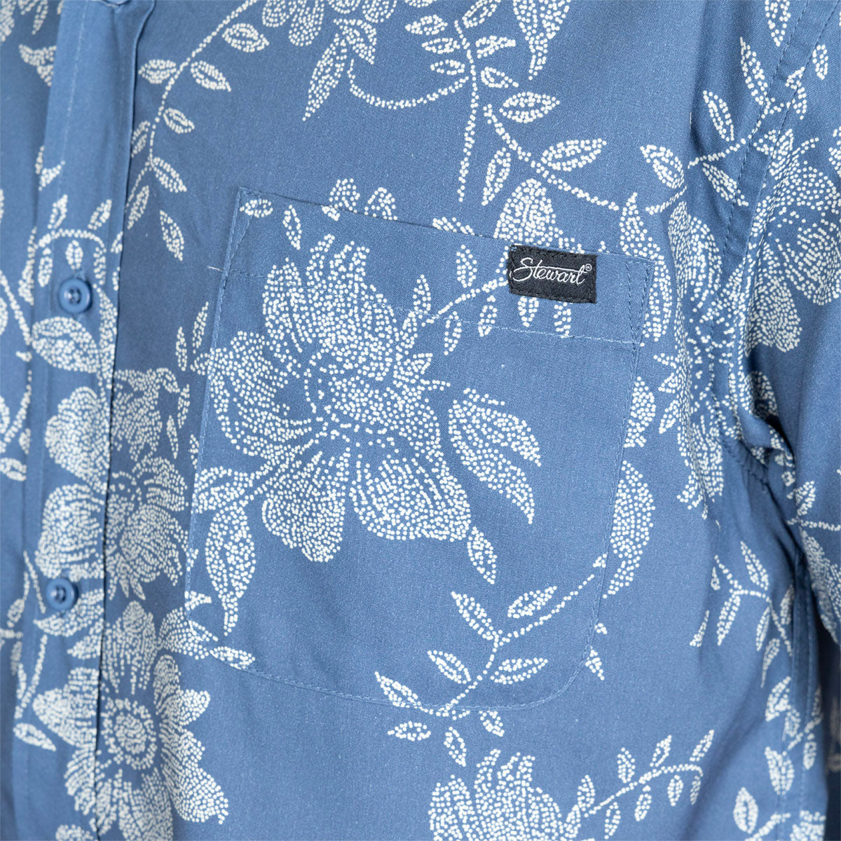 STEWART KUHIO WOVEN BUTTON-UP SHIRT
