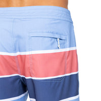 STEWART MEN'S HIGHLINE BOARDSHORTS BLUE/RED