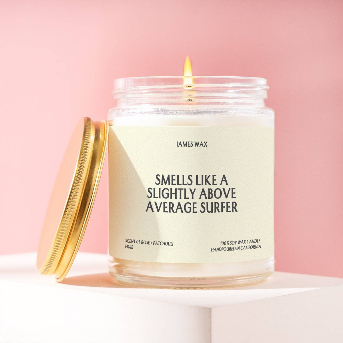 ABOVE AVERAGE SURFER'S CANDLE