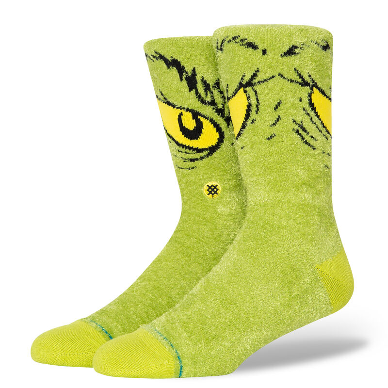 STANCE DA DA DAGRINCH CREW SOCKS GREEN