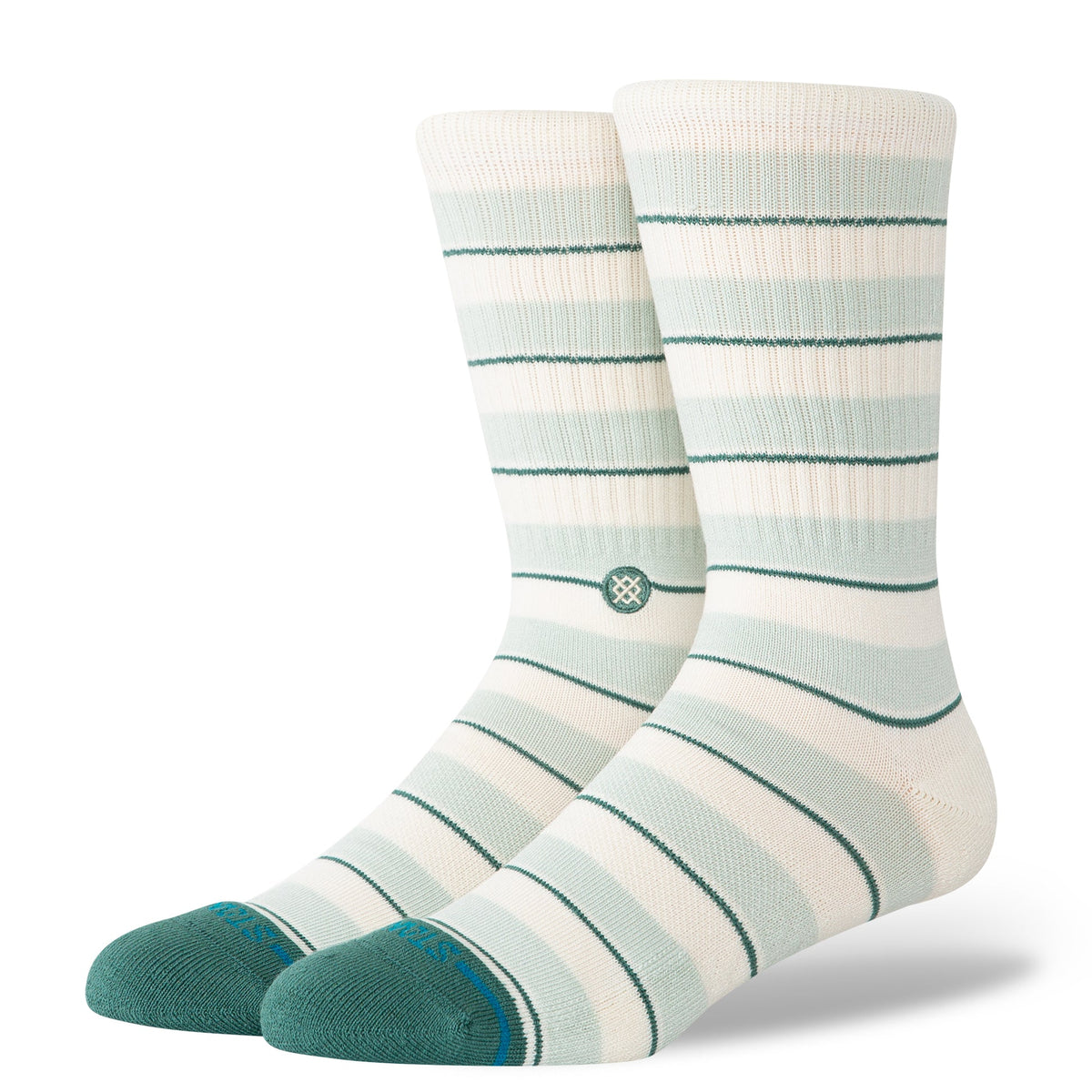 STANCE STRIPED IT CREW SOCK