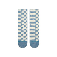 STANCE CRUZER CREW BLUE STEEL SOCK