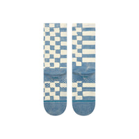 STANCE CRUZER CREW BLUE STEEL SOCK