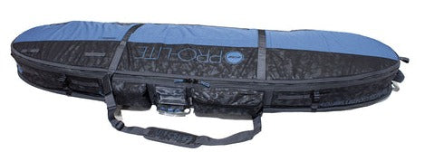 PRO-LITE ARMORED FINLESS COFFIN TRAVEL BOARD BAG DOUBLE/TRIPLE (2-3 BOARDS)
