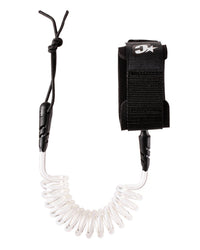 CREATURES ICON WRIST LEASH: WITH PLUG;L WHITE BLACK