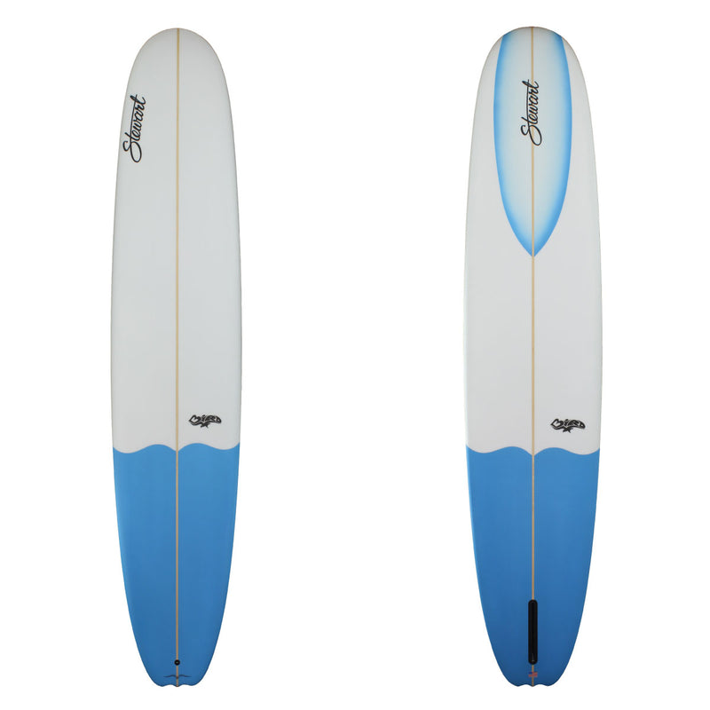 Stewart 10'0" Bird Longboard with blue tail dip (10'0", 24", 3 1/2") B#128025