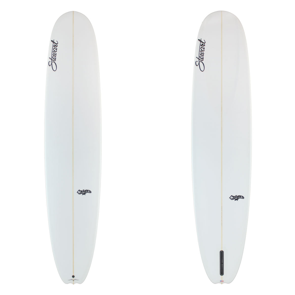 Stewart Longboard 9'4" Bird (9'4", 23 1/2", 3 1/4") B#129328 clear and sand only